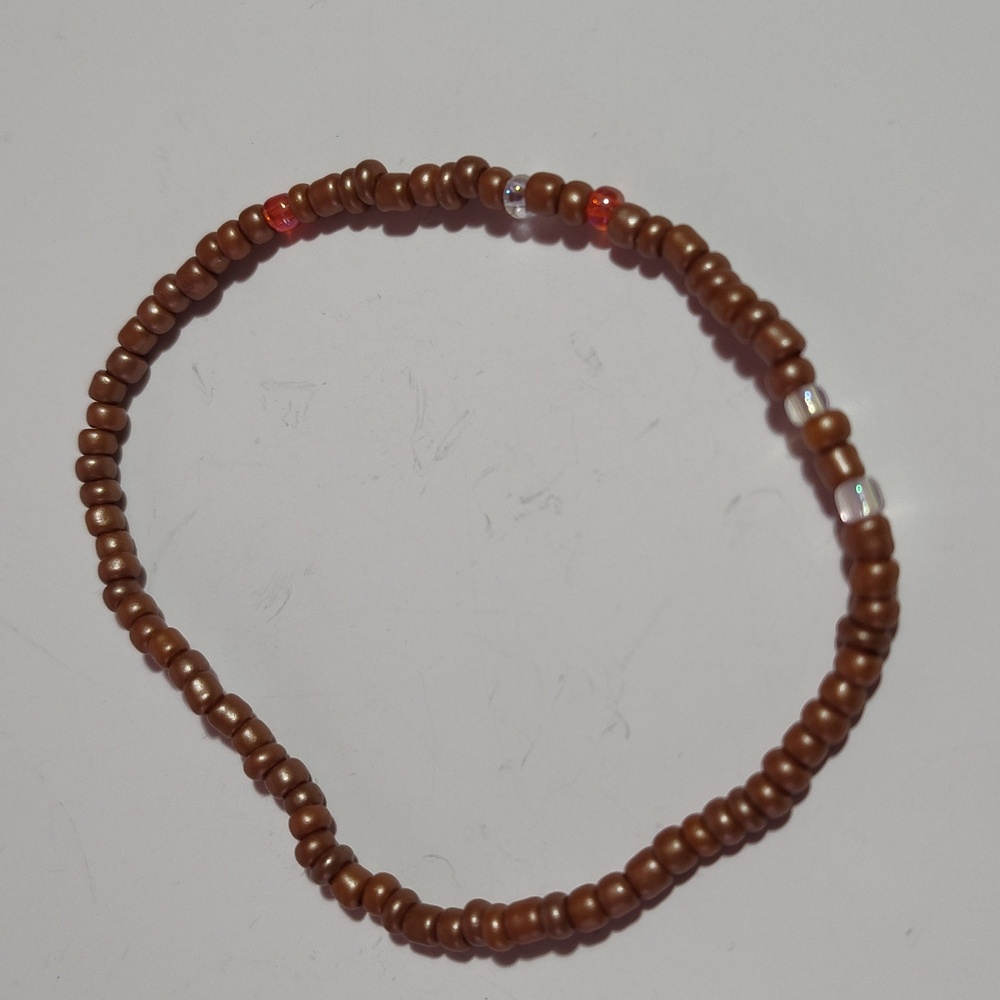 5 pc Stretch Bracelets Boho Wood Beads Versatile Mix & Match Charm Paris Feather - Picture 13 of 14